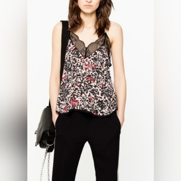 Zadig & Voltaire Christy Leo Cami - Picture 1 of 9